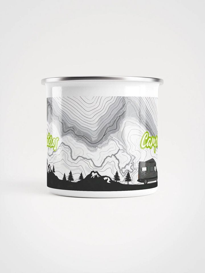 Taza Metálica CamperRuteros – Aventuras Camper product image (2)