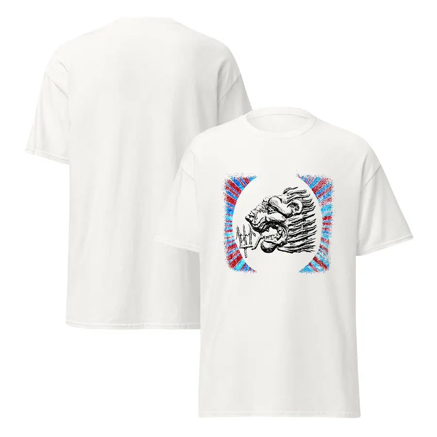 Roaring Lion and Trident Ancient Greek Art 2nd Century BC, T-Shirt product image (2)