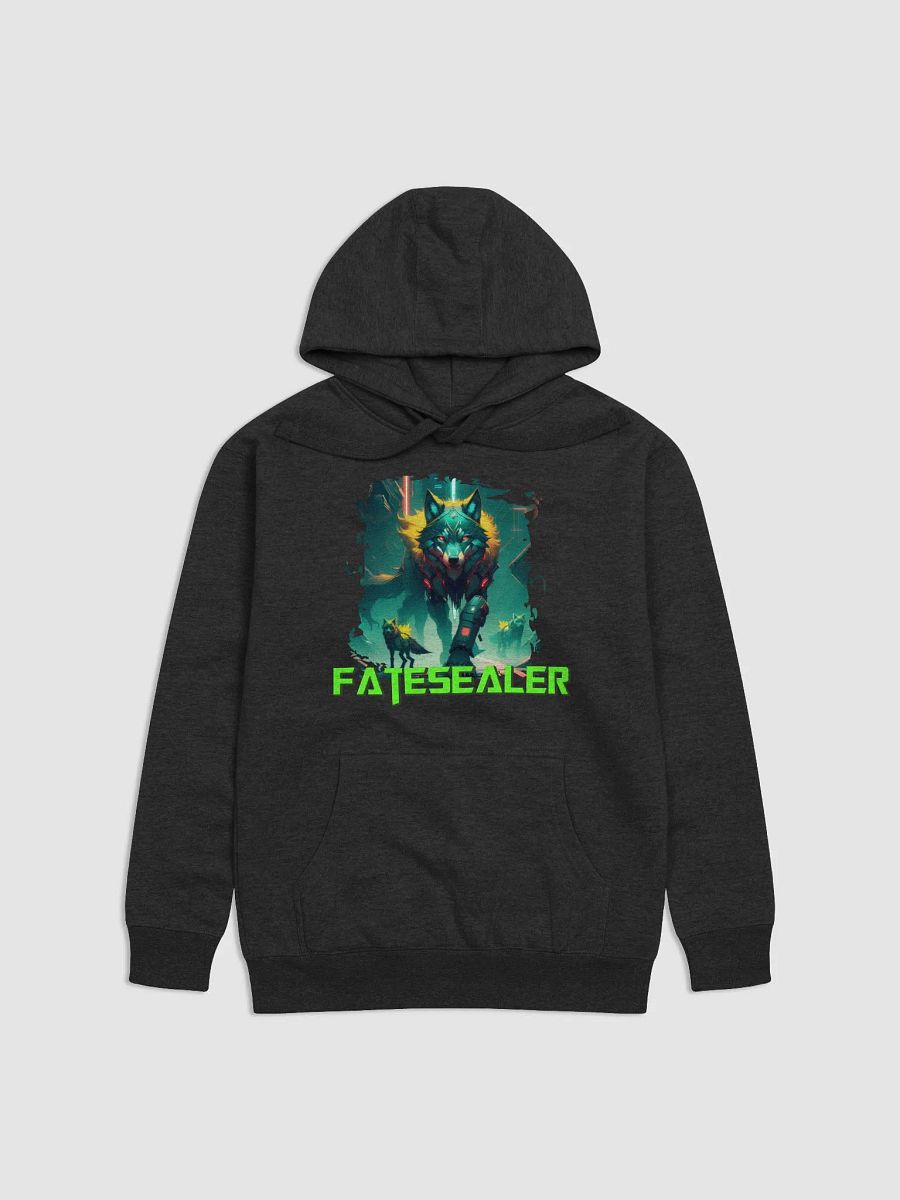 Cyborg Wolf Hoodie product image (1)