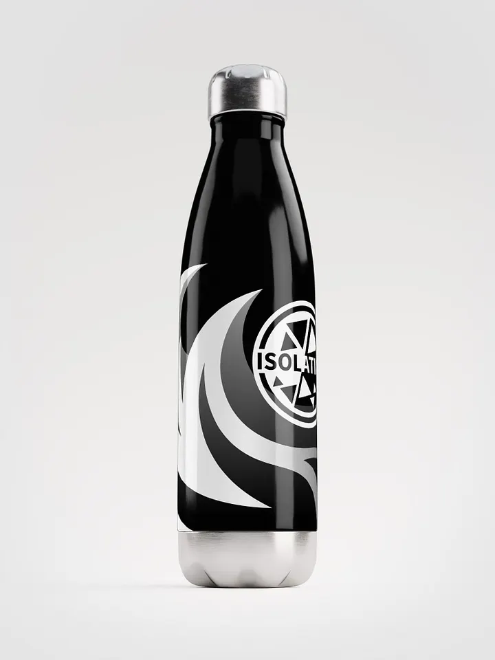 ISOLATION — 2019 LOGO — STAINLESS STEEL BOTTLE — B&W product image (2)