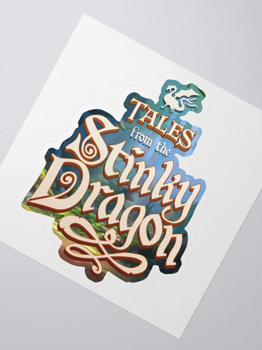 Stinky Dragon Logo Sticker product image (2)