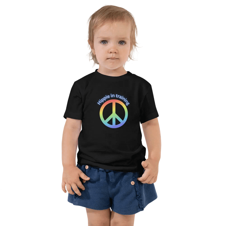 Rainbow Peace Toddler Tee product image (1)