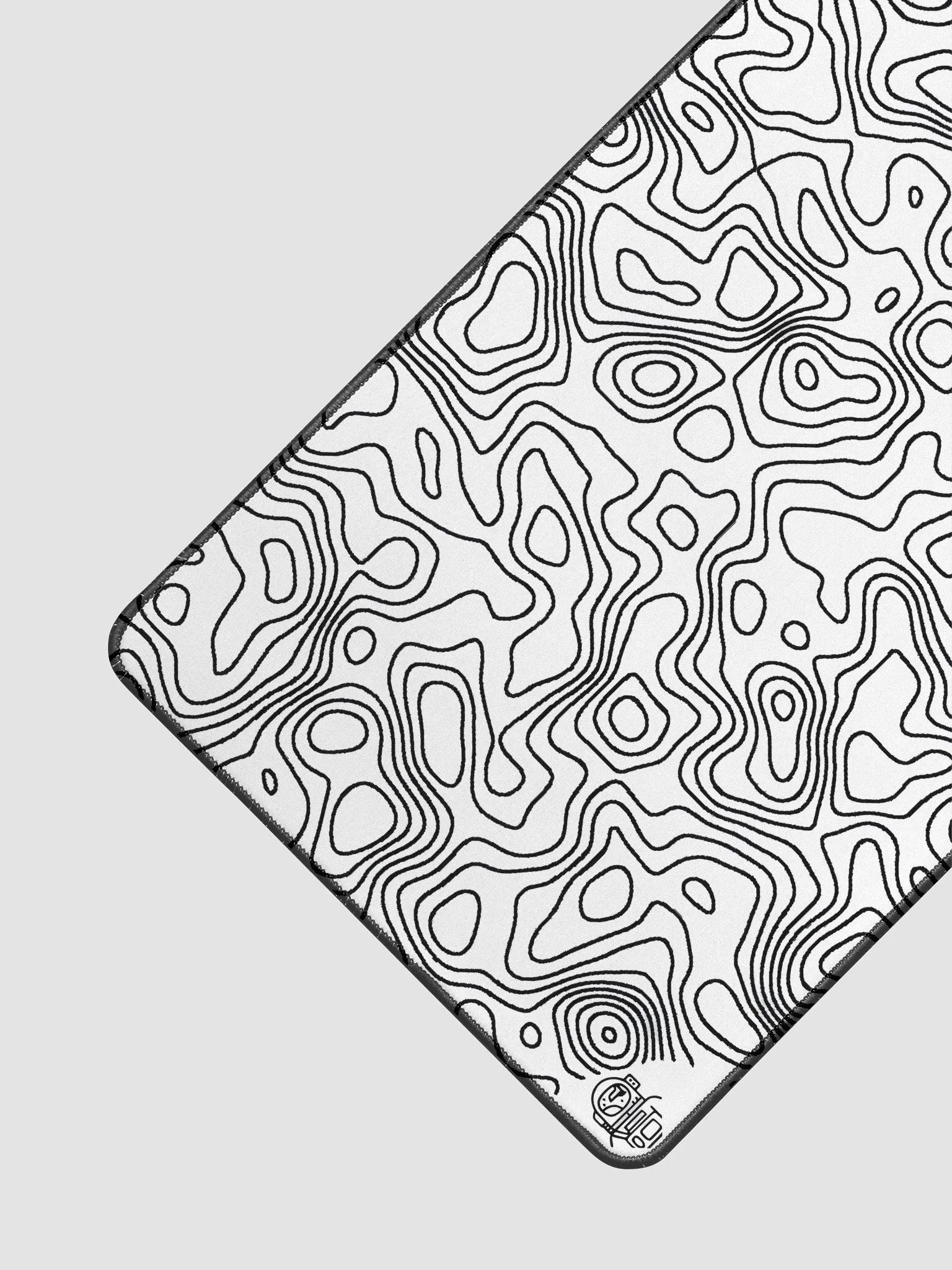 Topo White Dynamic Mouse Pad product image (3)