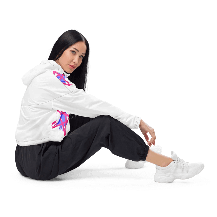Star Hustle Women's Cropped Windbreaker product image (6)
