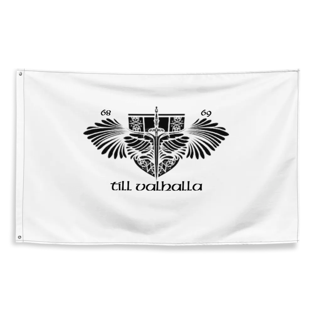Remembrance Till Valhalla Flag product image (2)