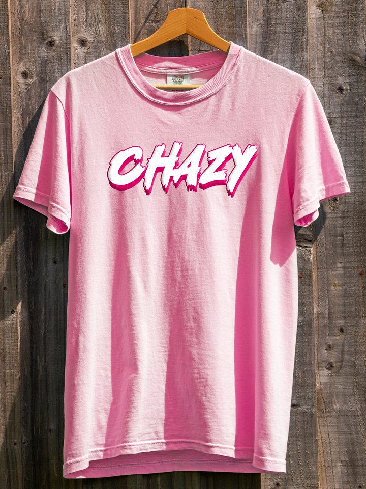 Printed Chazy pink T-shirt product image (1)