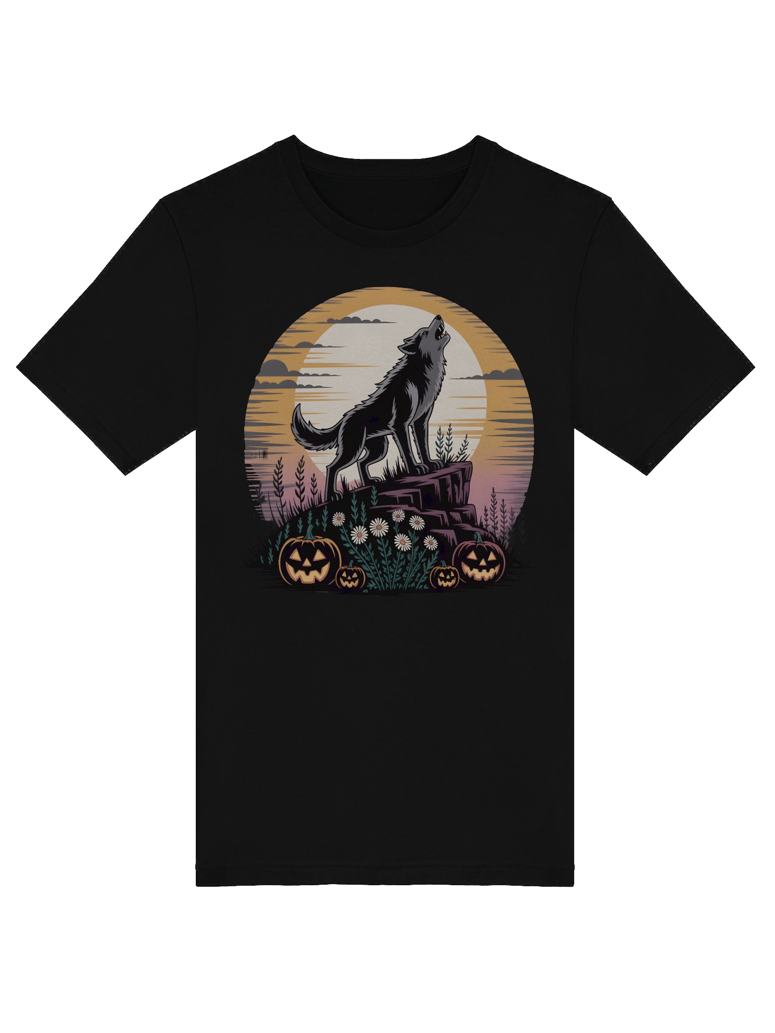 Howling Wolf Moon T-Shirt product image (14)