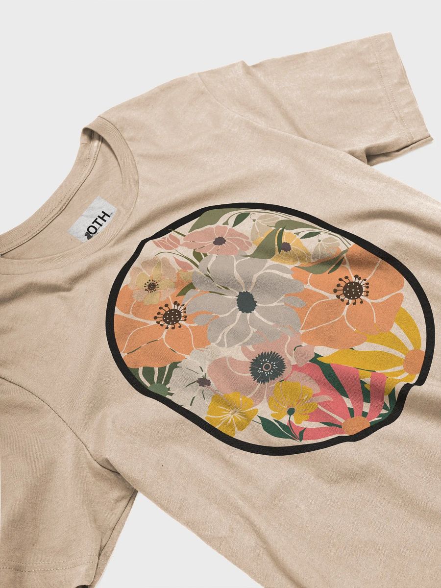 Vibrant Flower Blooms Unisex T-Shirt product image (7)
