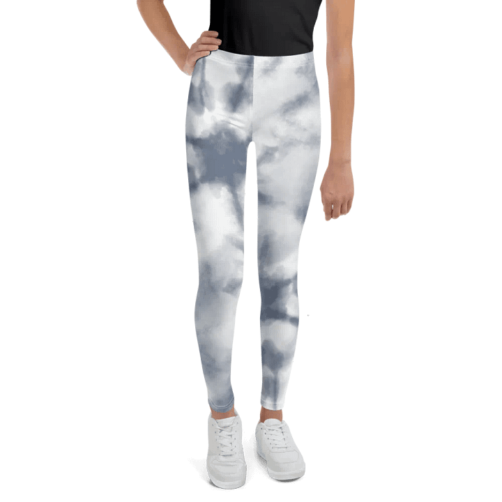 Ethereal Inkblot Dreams Youth Leggings product image (1)