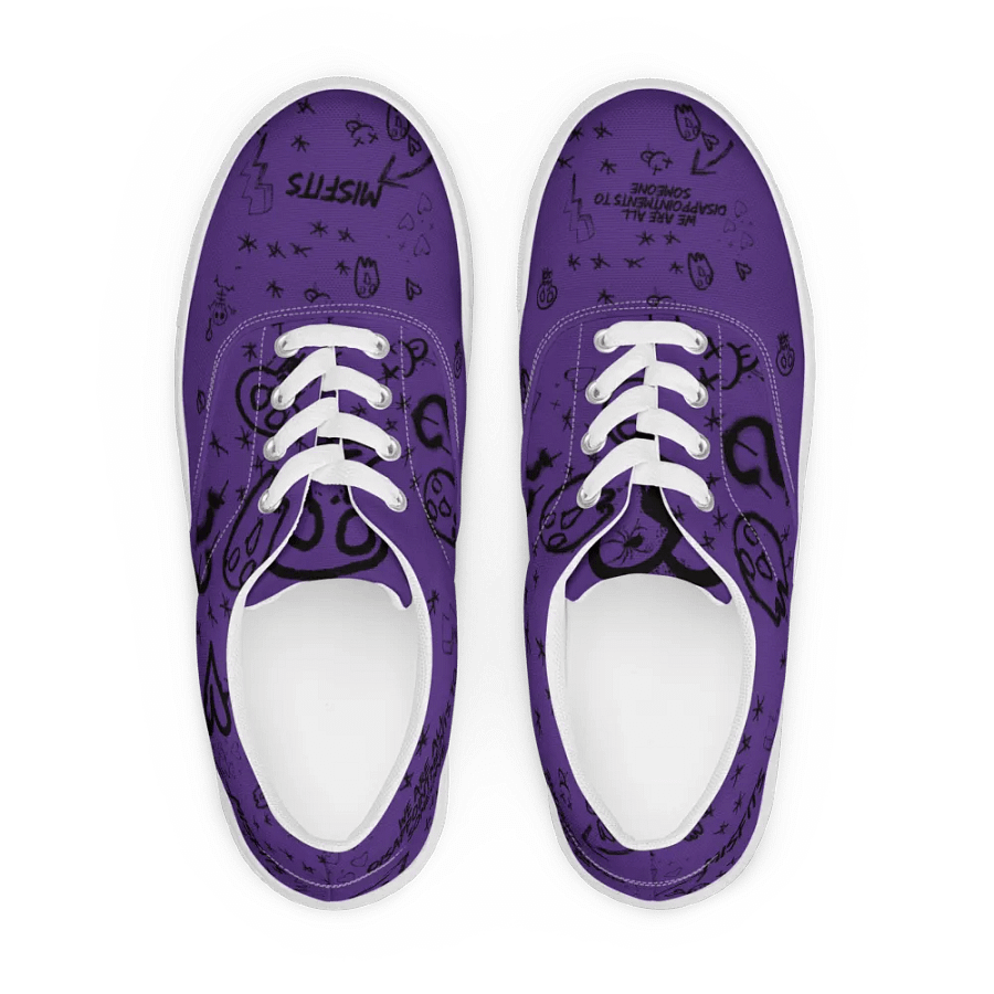 Misfits - Men's Purple Graphic Sneakers product image (2)