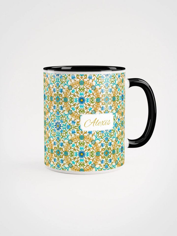 Personalized Vine Pattern Coloured Mug product image (1)