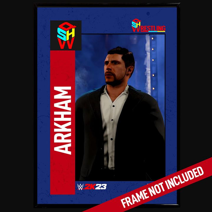 ARKHAM QSHW COMMEMORATIVE TRADING CARD - WWE2K23 product image (2)