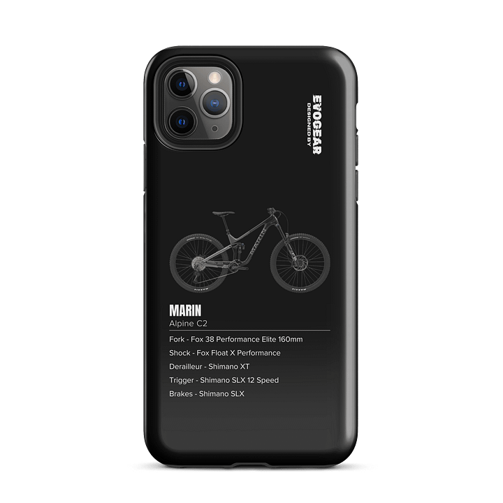 Black MARIN Alpine C2 iPhone Case product image (51)