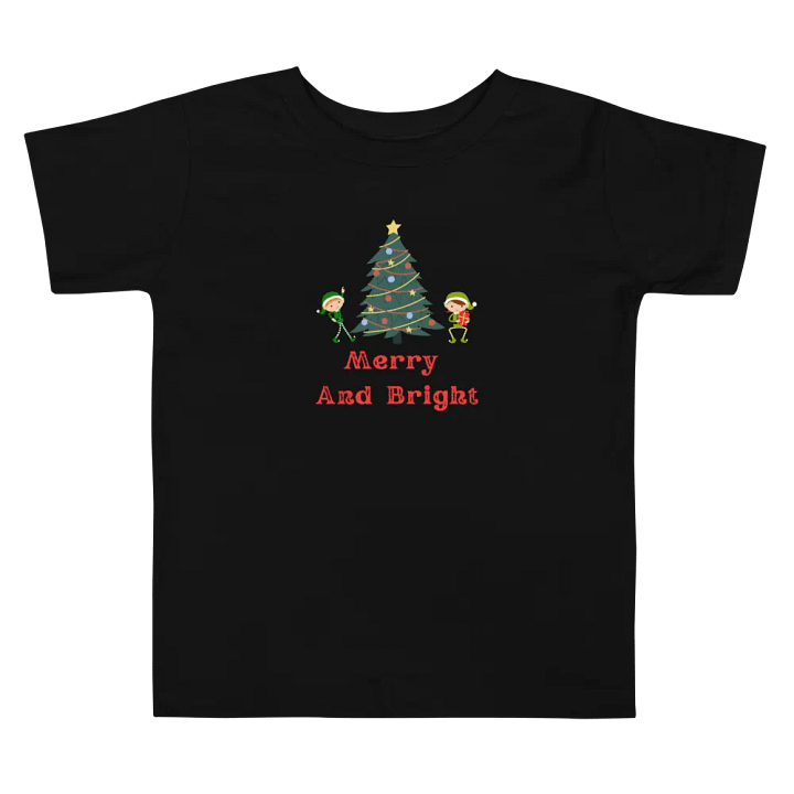 Merry And Bright Toddler T-Shirt product image (5)