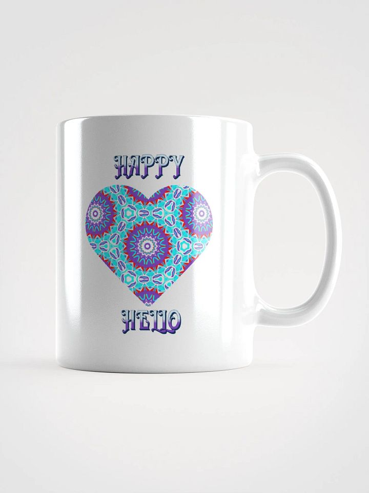 HAPPY HELLO COLORFUL HEART product image (1)