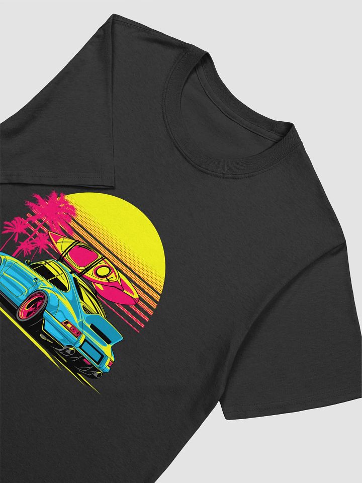 Retro-Futuristic Porsche 911 Graphic Tee product image (2)
