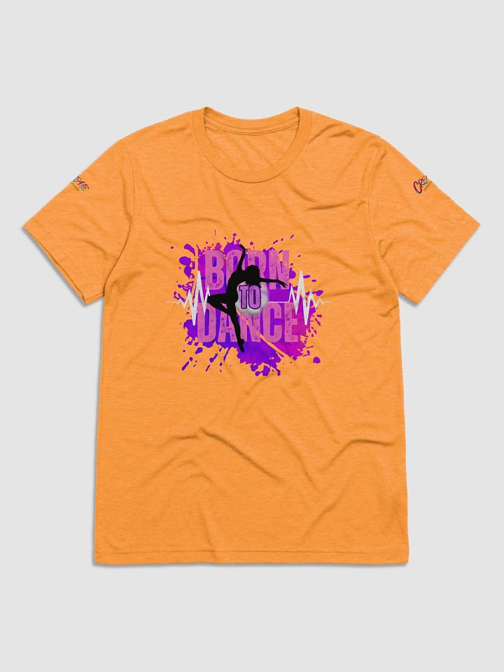 Born to Dance Her Silhouette Triblend Tee product image (1)