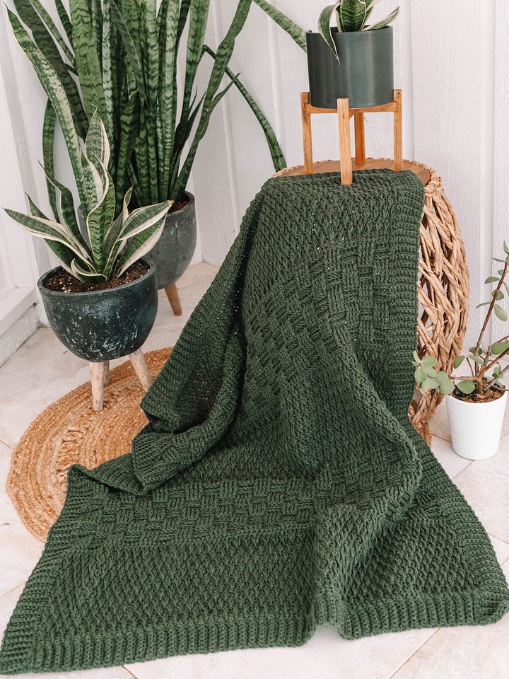 Totally Textured Crochet Blanket product image (2)