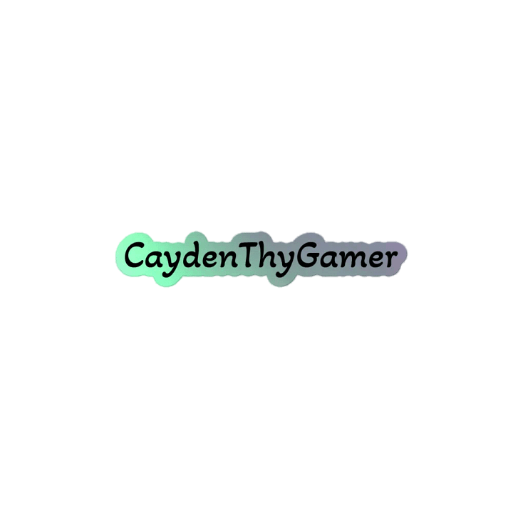 CTG Holographic Sticker product image (2)