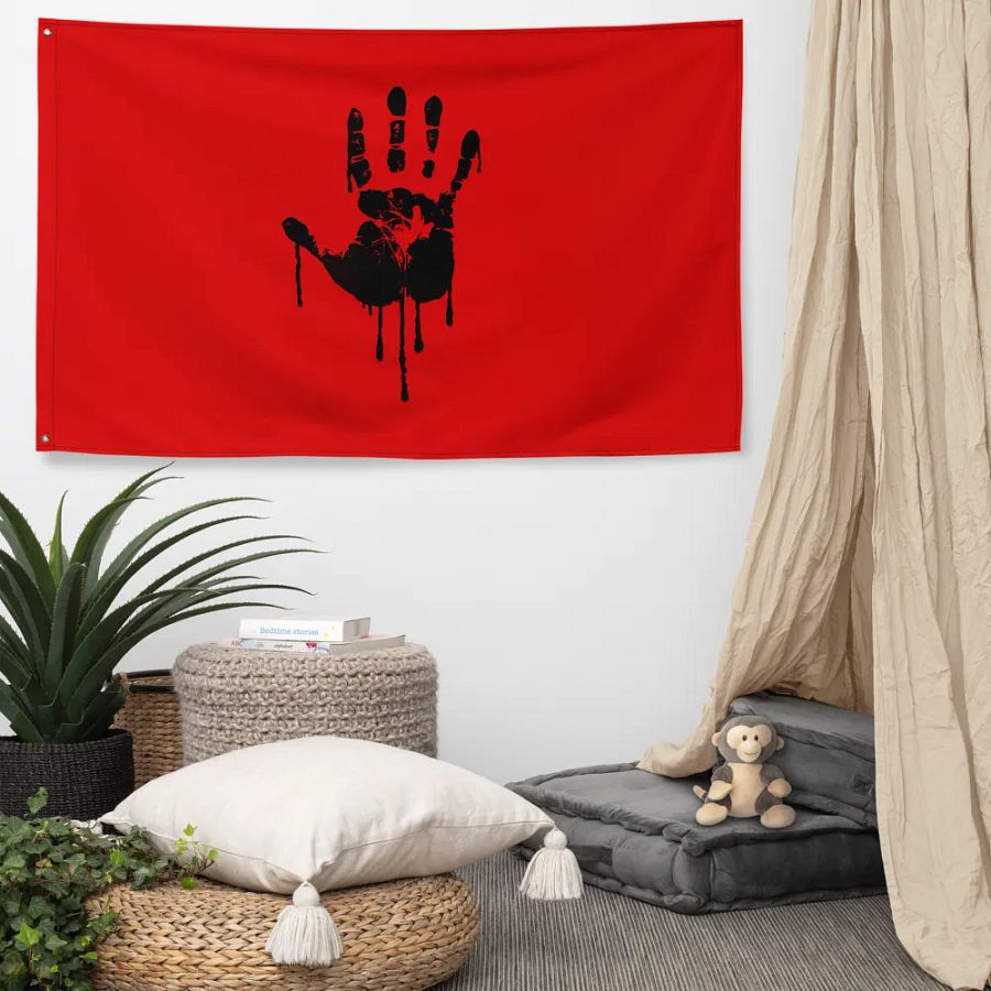 Dark As Midnight Flag product image (5)