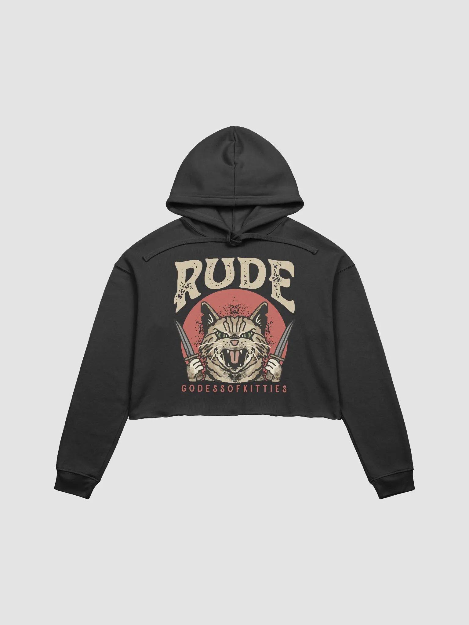 Rude Azula Cropped Hoodie product image (1)