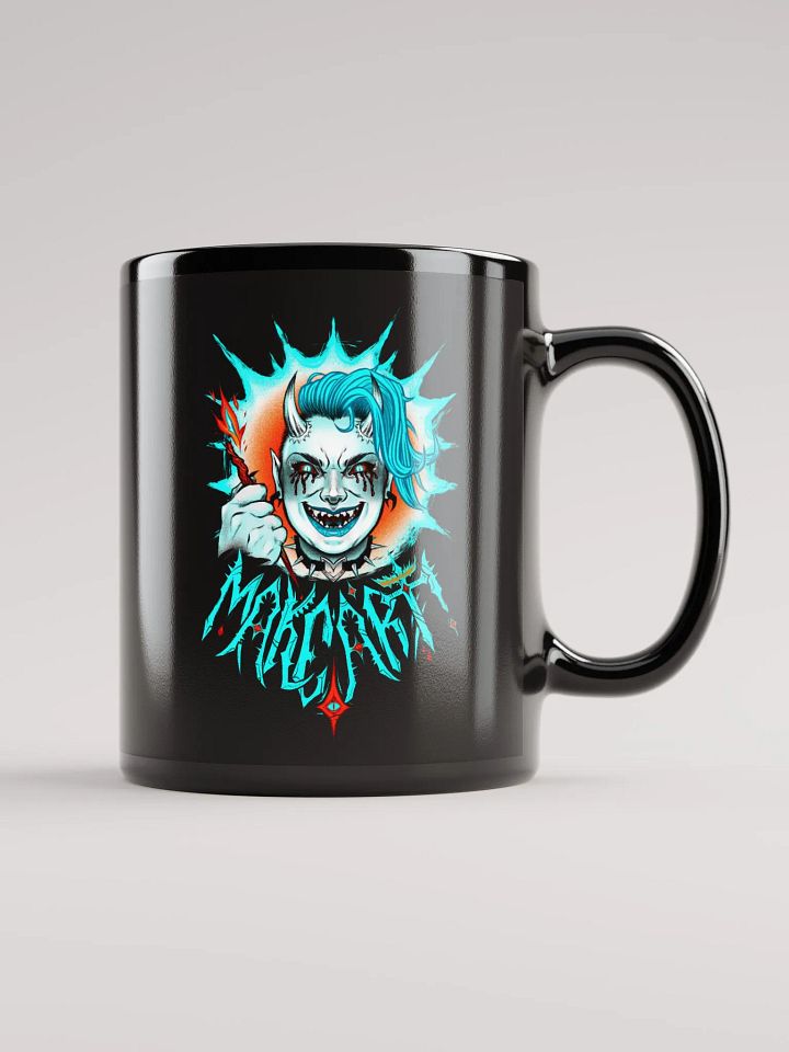 Make Art Black Glossy Mug product image (2)