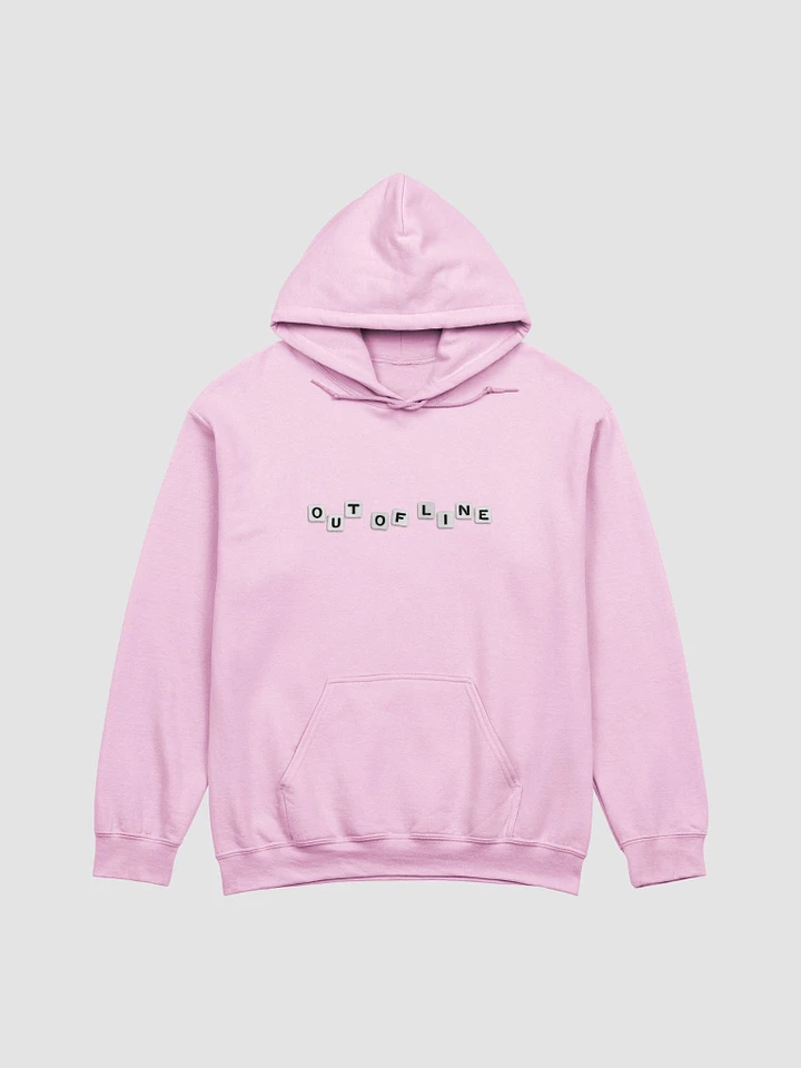 xoxo sparkle hoodie (green/pink) product image (1)