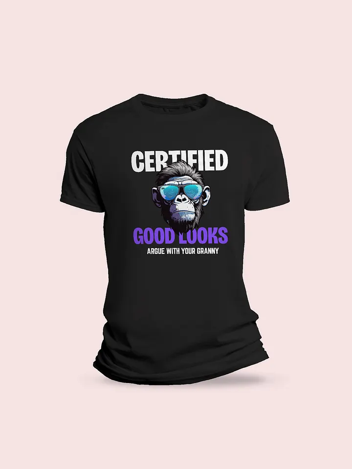 Certified Good Looks Heavyweight T-shirt product image (1)