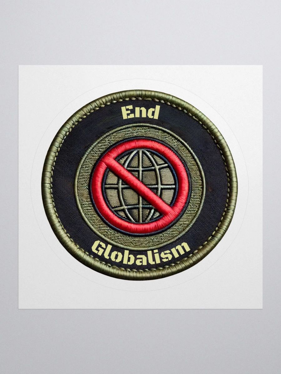 End Globalism Sticker product image (1)