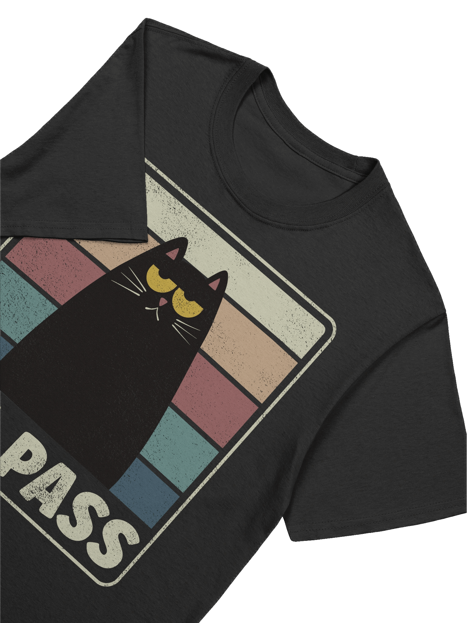 Disinterested Cat I'll Pass T-Shirt product image (38)