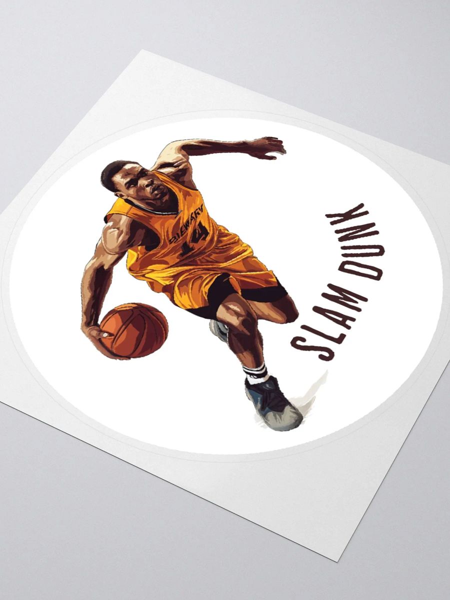 Sticker of a basket ball player product image (3)