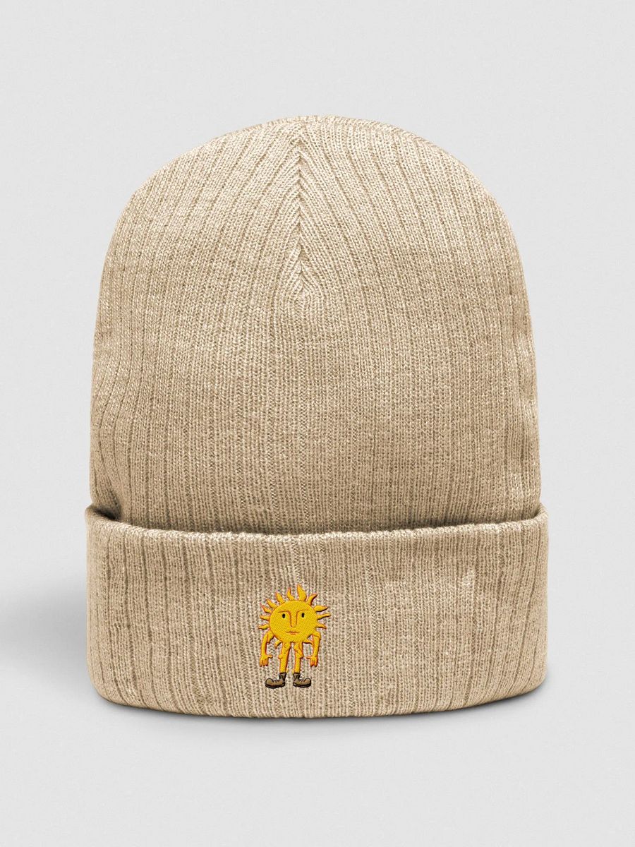 Stevie Sun Ribbed Beanie product image (1)