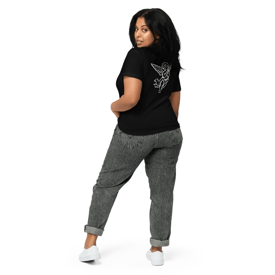 Synner Angel High Waisted Tee (White Embroidery) product image (4)