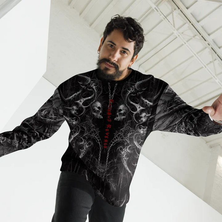Ruinous Revenge ETHEREAL DARKNESS edition long sleeve sweatshirt product image (2)