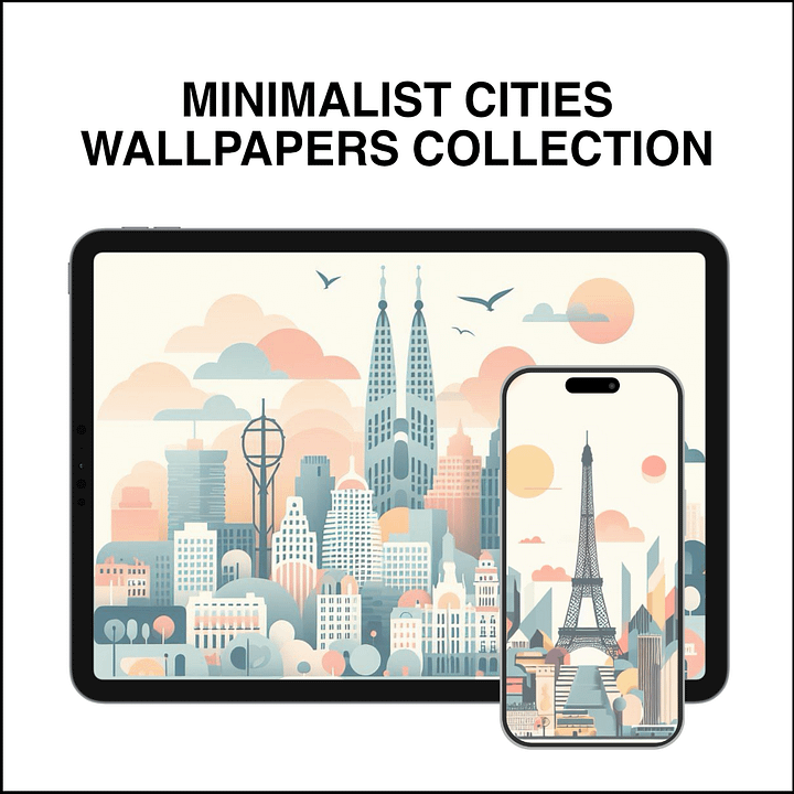 Wallpapers Collection - Minimalist Cities product image (1)