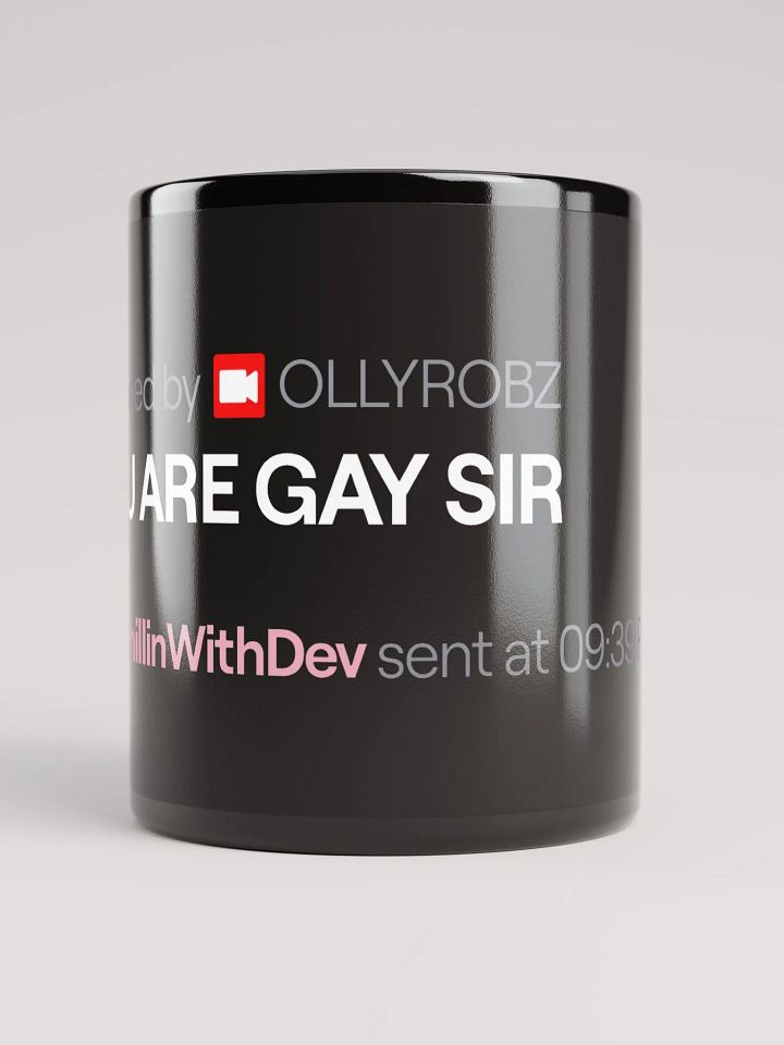 "YOU ARE GAY SIR" Mug product image (2)