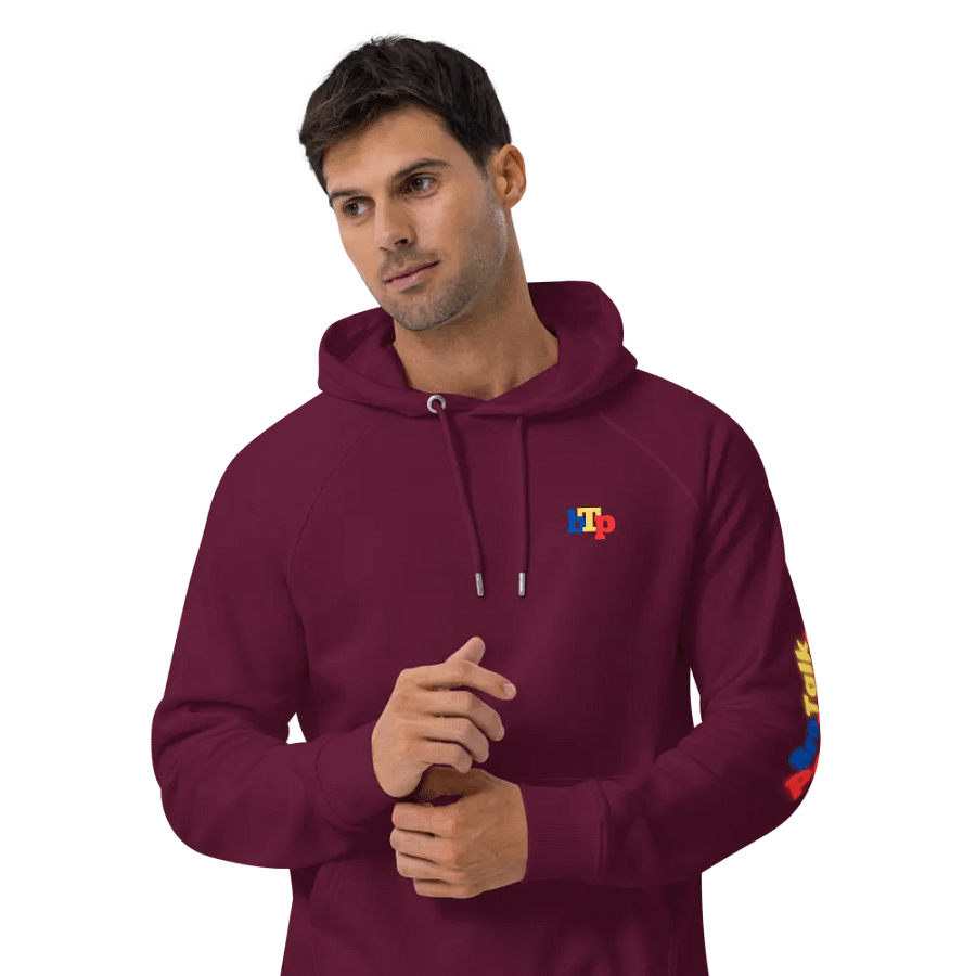 BTP Unisex Eco Raglan Hoodie product image (7)
