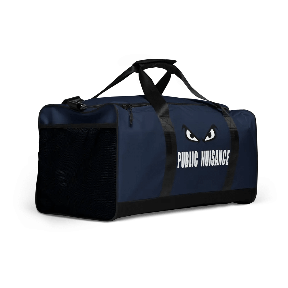 Public Nuisance: Navy Blue Duffle Bag product image (2)