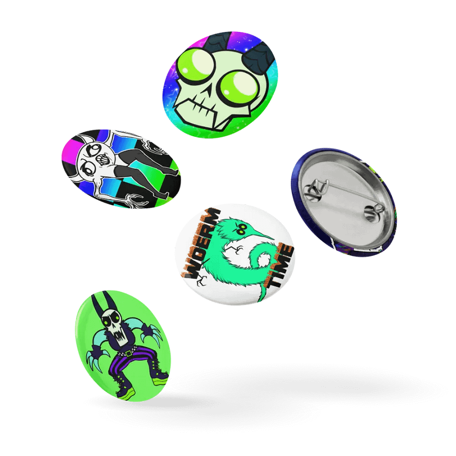 Raveyard Themed Buttons! product image (6)