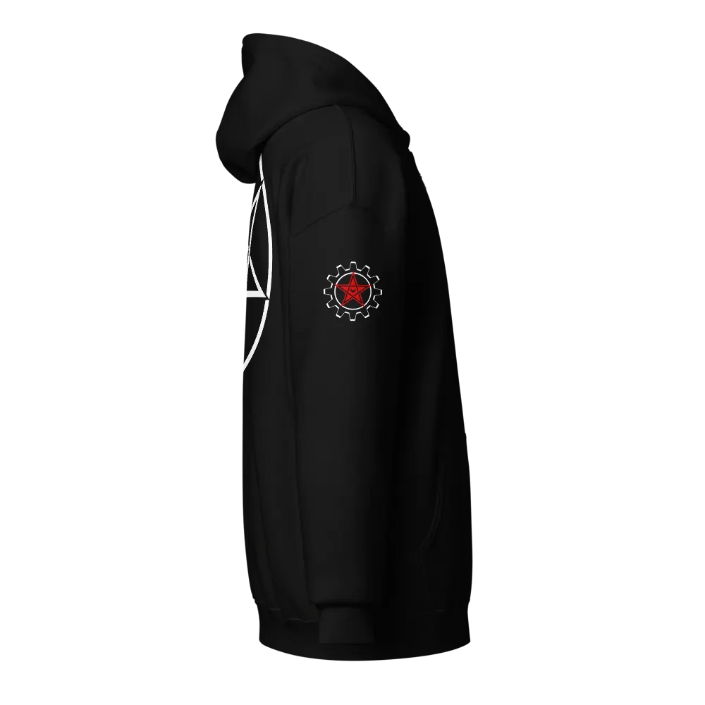 Inverted Pentagram Zip Hoodie product image (16)