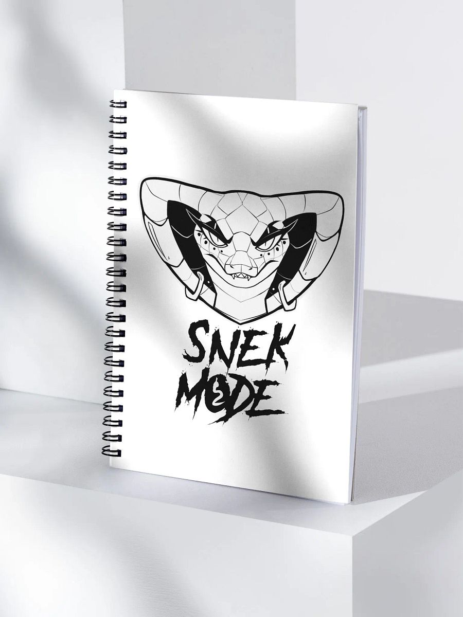 Snek Mode Spiral Notebook product image (4)