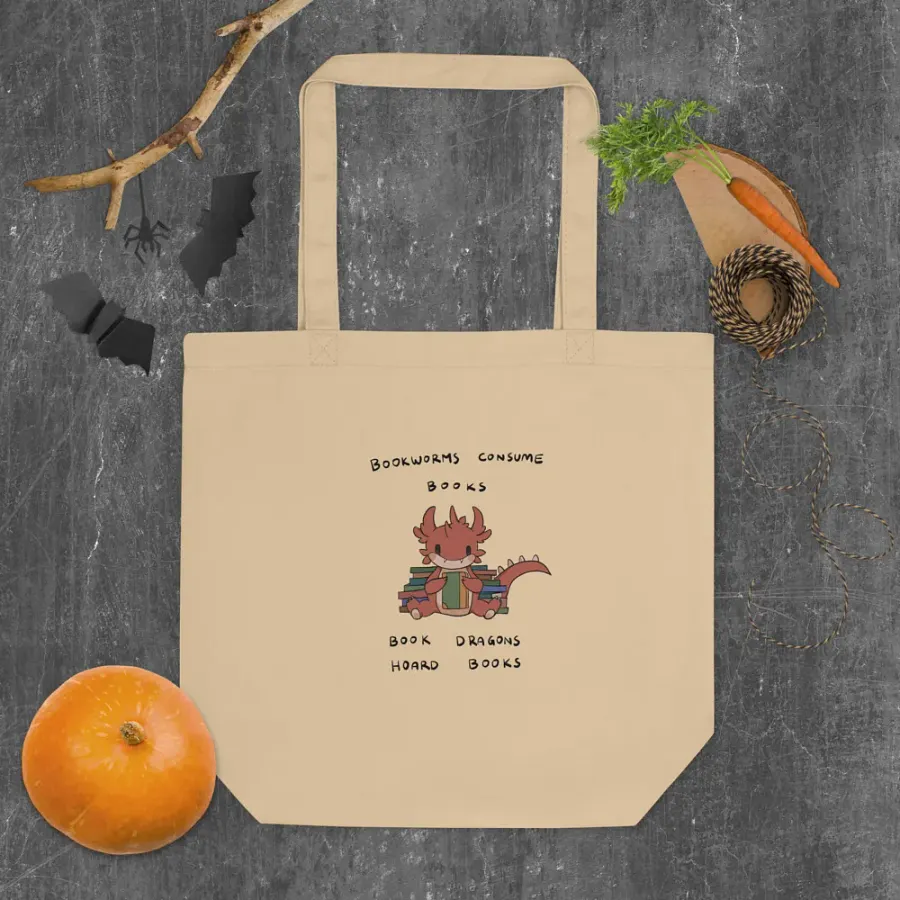 Book Dragon Tote product image (4)