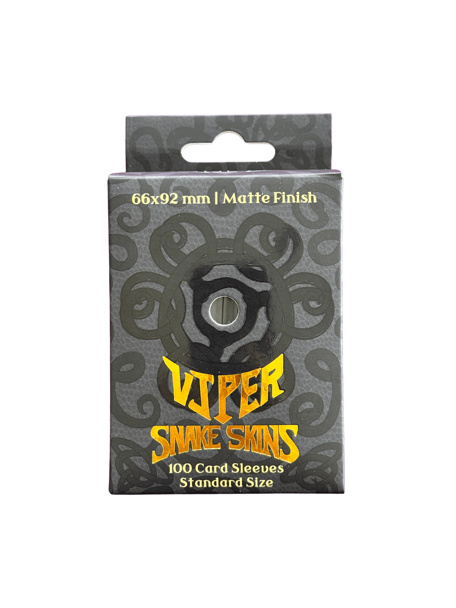 Viper Snakeskins Card Sleeves - Black product image (1)