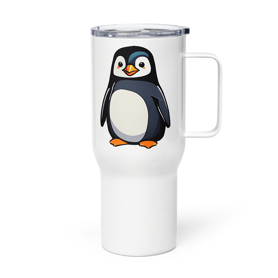 Cheerful Penguin Travel Mug product image (3)