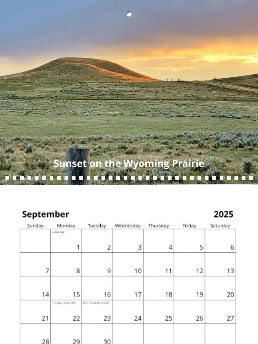2025 Photo Calendar product image (10)