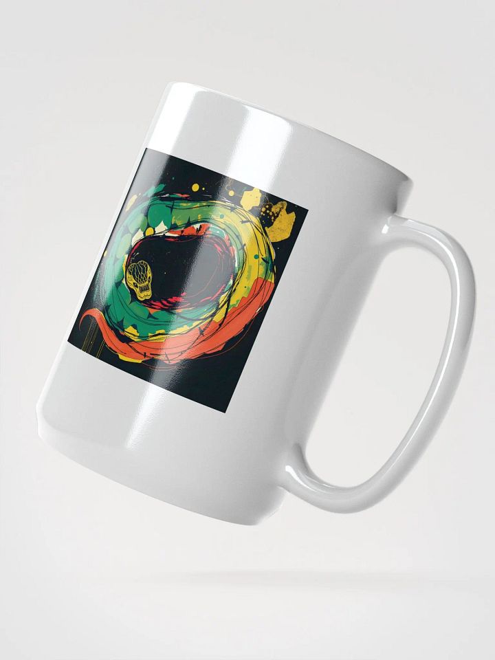 Vivid python Impressions White Glossy Mug product image (2)
