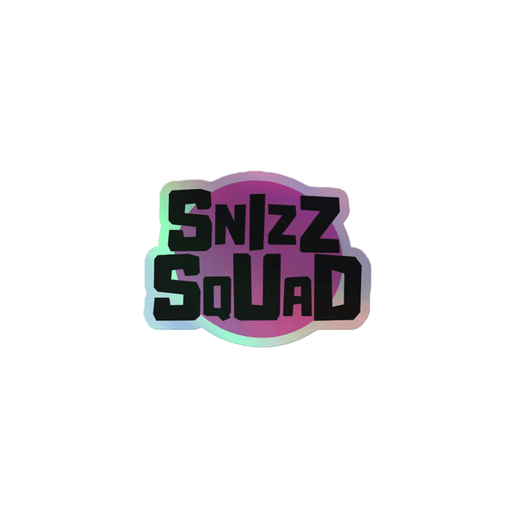 Snizz Squad Holo Sticker product image (1)