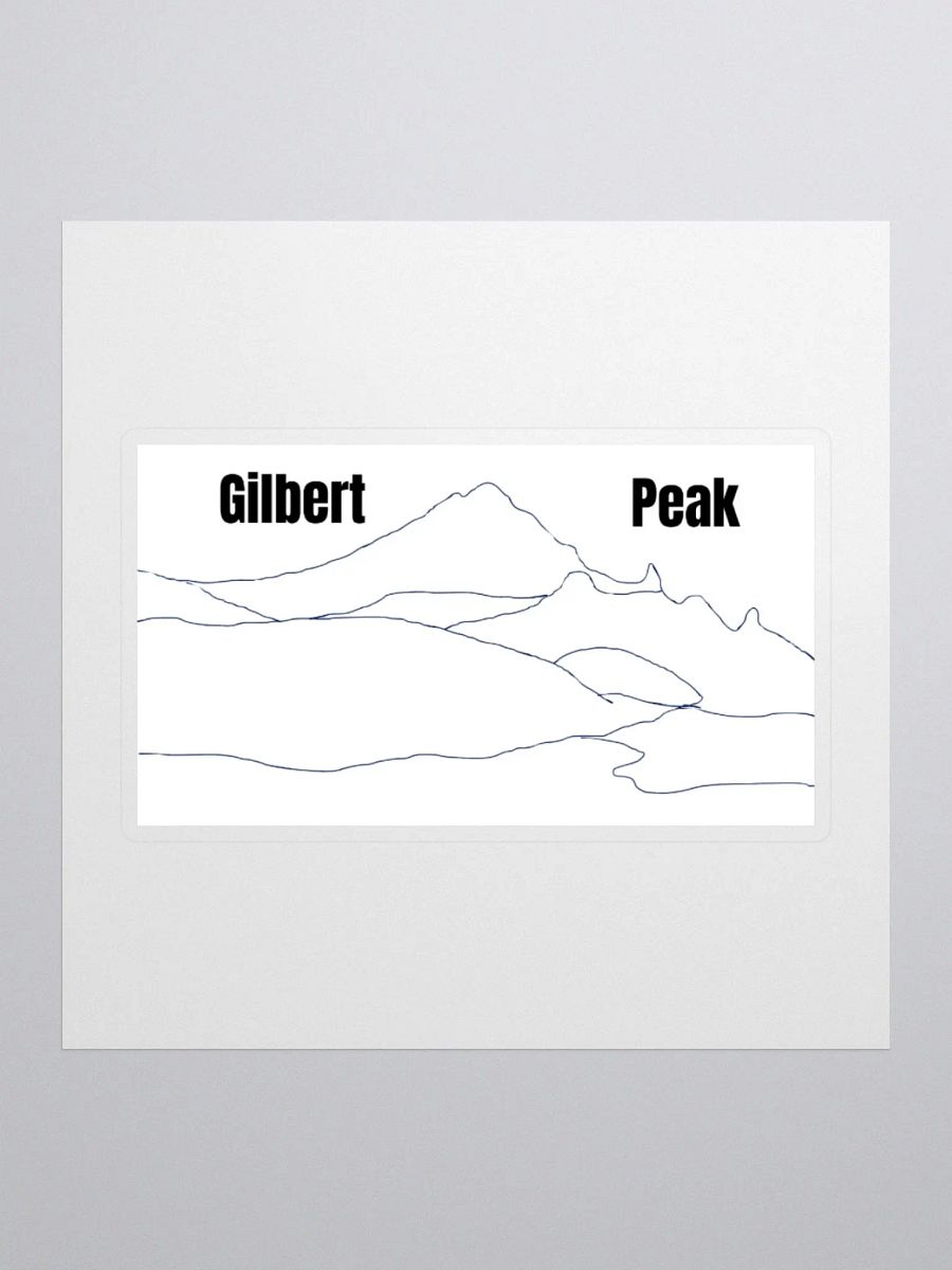 Gilbert Peak sticker product image (1)