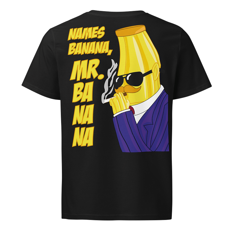 Mr Banana Organic Tee Back product image (1)