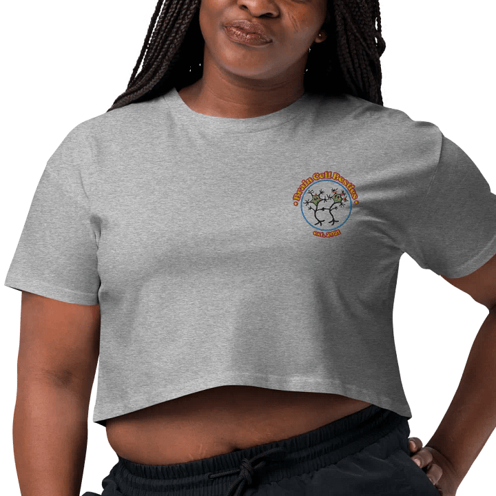 BCB • Brain Cell Besties Crop Shirt (embroidered) product image (2)